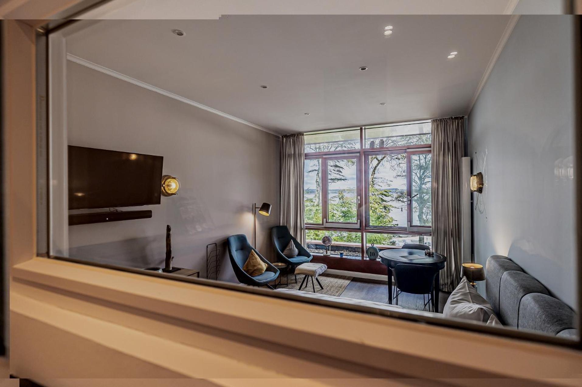 Fewo1846 Intermar - Marina Del Rey - Elegantes Studioapartment Mit Meerblick Und Eigenem Strandkorb Lyksborg Eksteriør billede